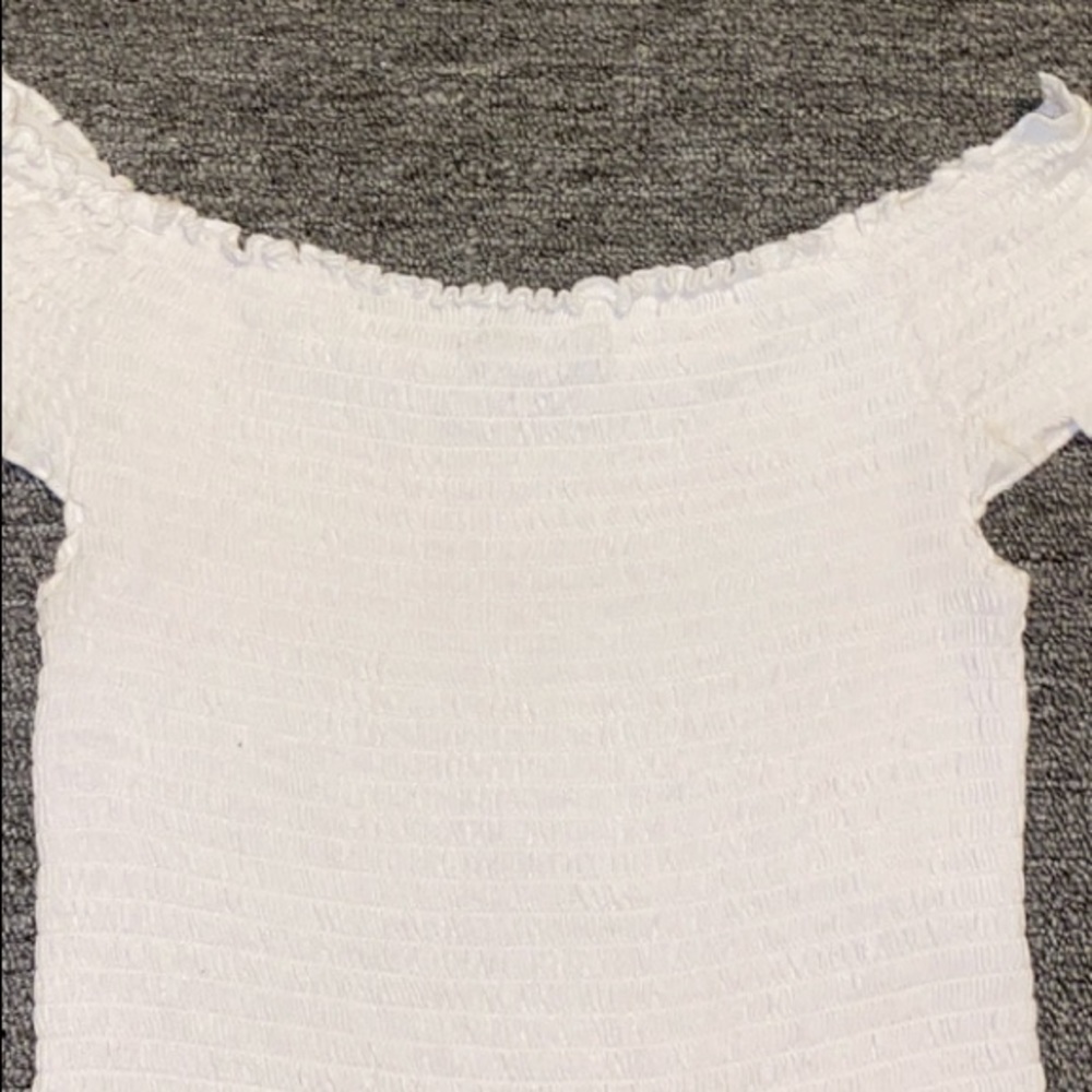 pacsun off the shoulder crop top - Picture 2 of 3